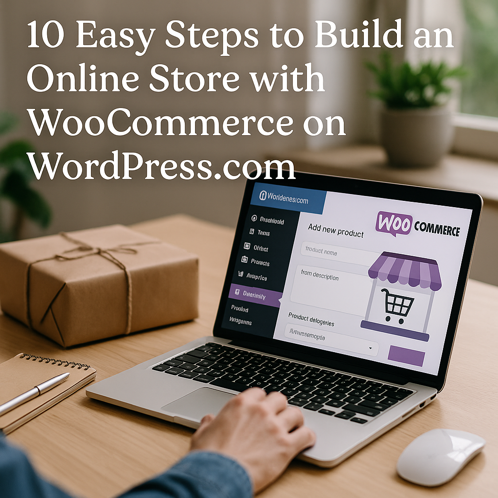 10 Easy Steps to Build an Online Store with WooCommerce on WordPress.com