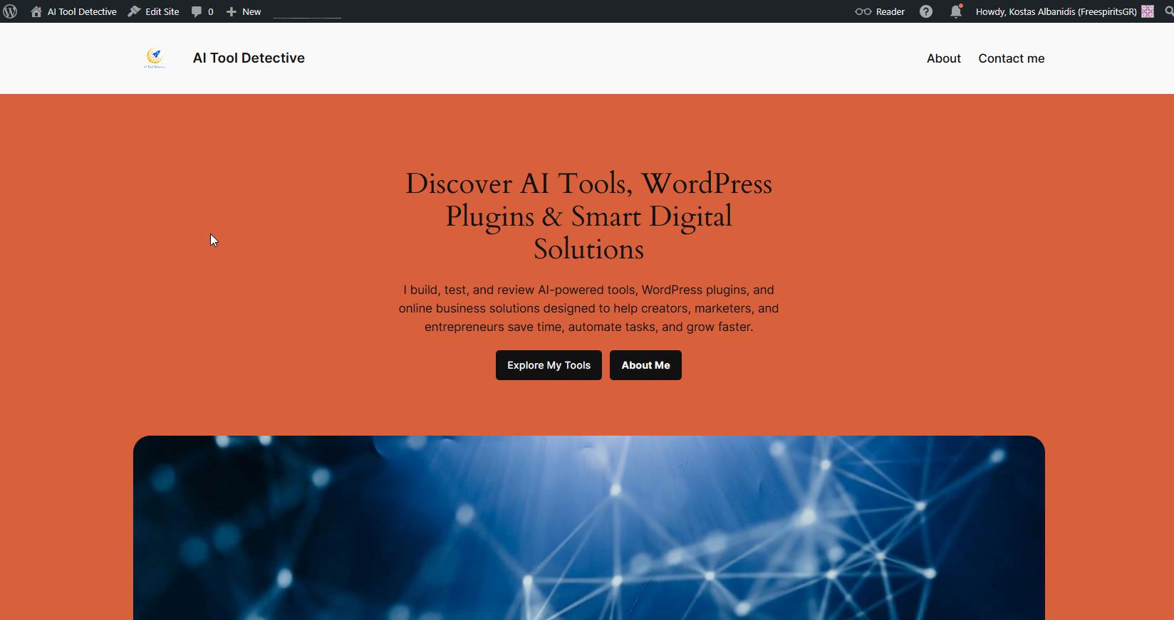 Building an AI Tools Portfolio on WordPress.com
