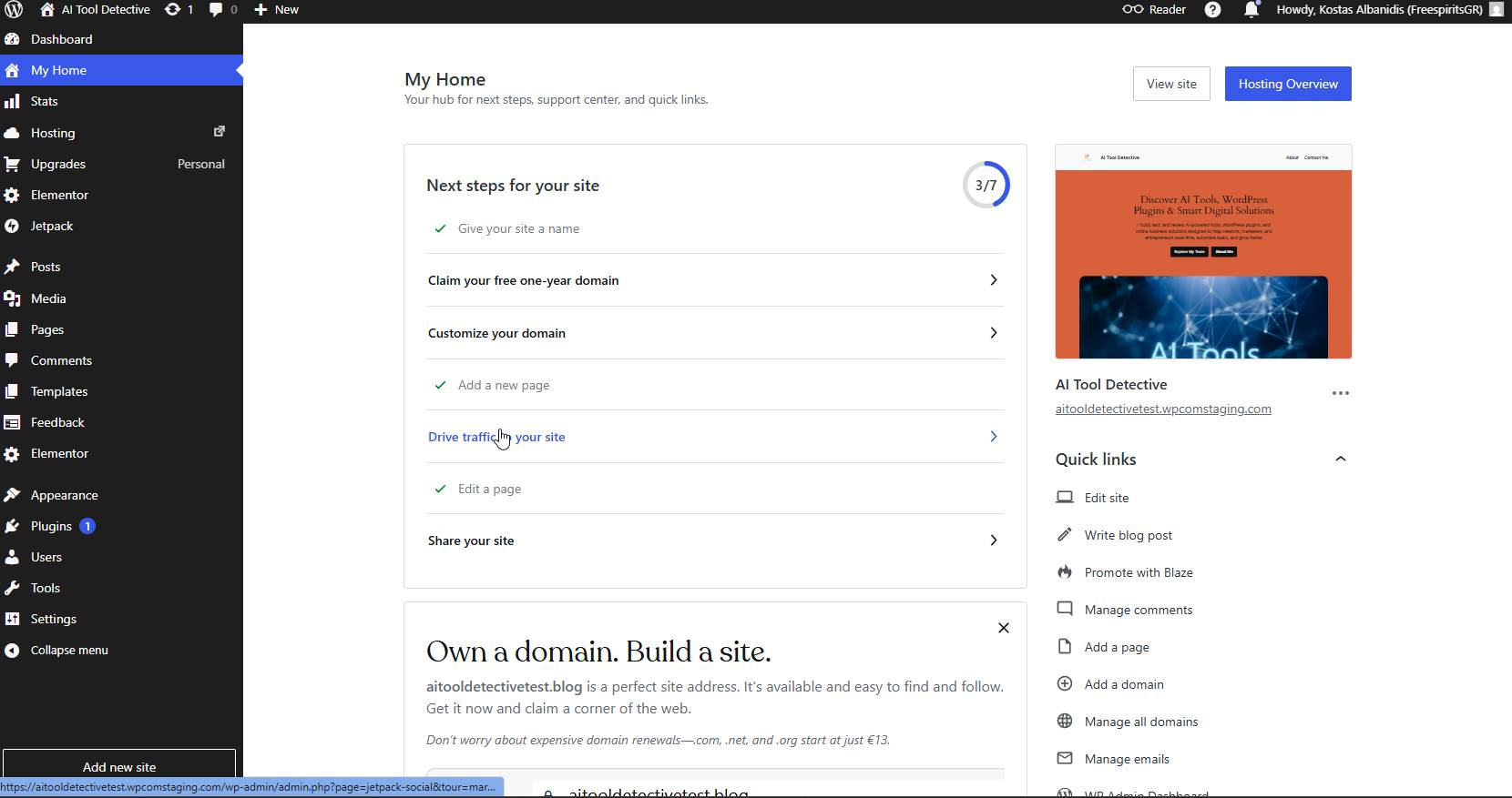 Building an AI Blog on WordPress.com: A 2026 Guide 2 Building an AI Blog on WordPress.com: A 2026 Guide